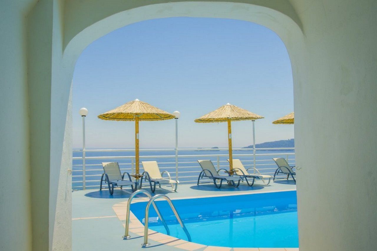 Dionysos Hotel Skala Potamia Exterior foto